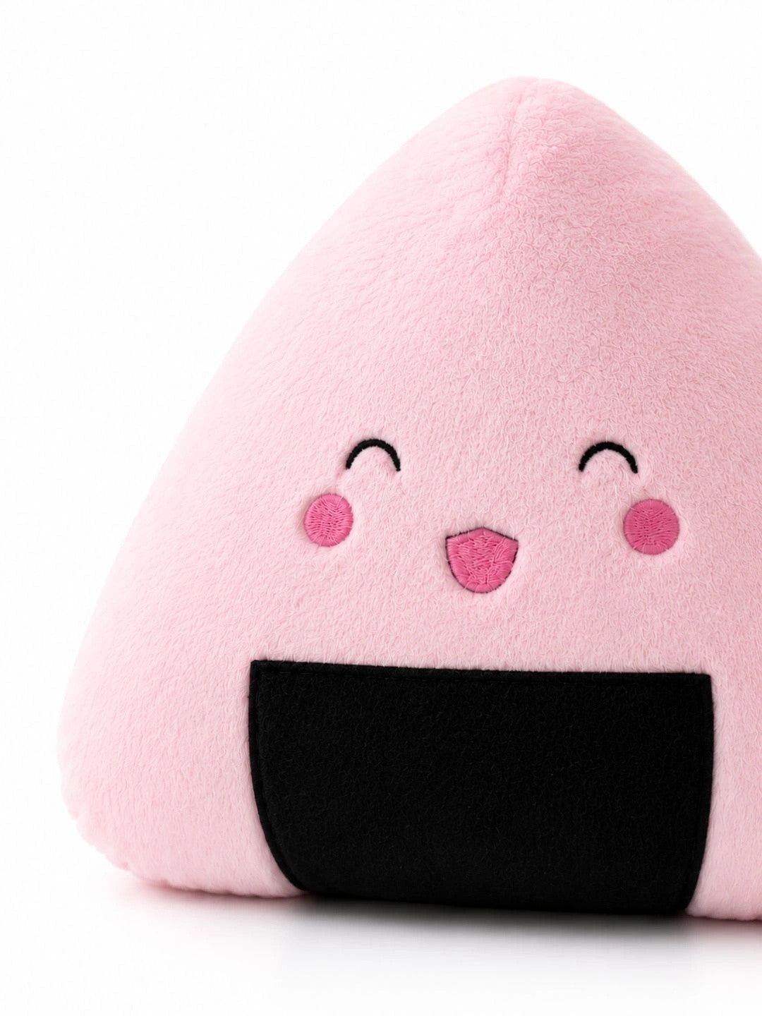 Pink printed floor cushions