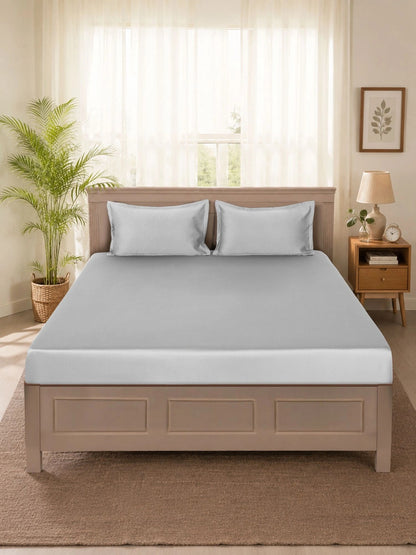 Blue king bedsheet